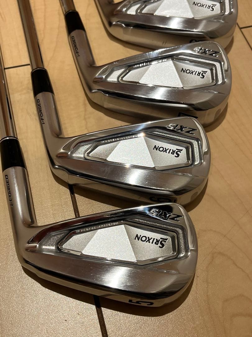 スリクソン ZXi5 5～A 7本セット モーダス105 美品 アイアンセット