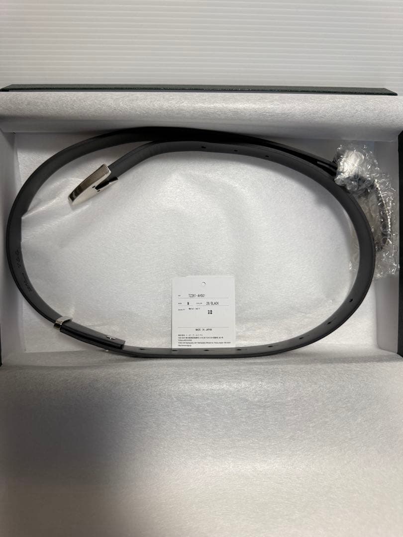 TOGA TOOメタルベルト 黒 Mサイズの通販はau PAY マーケット - 輸入