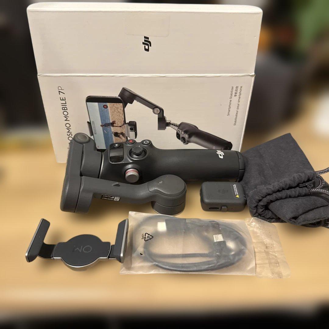 未使用に近い】DJI Osmo Mobile 7P OM7P スタビライザー - メルカリ