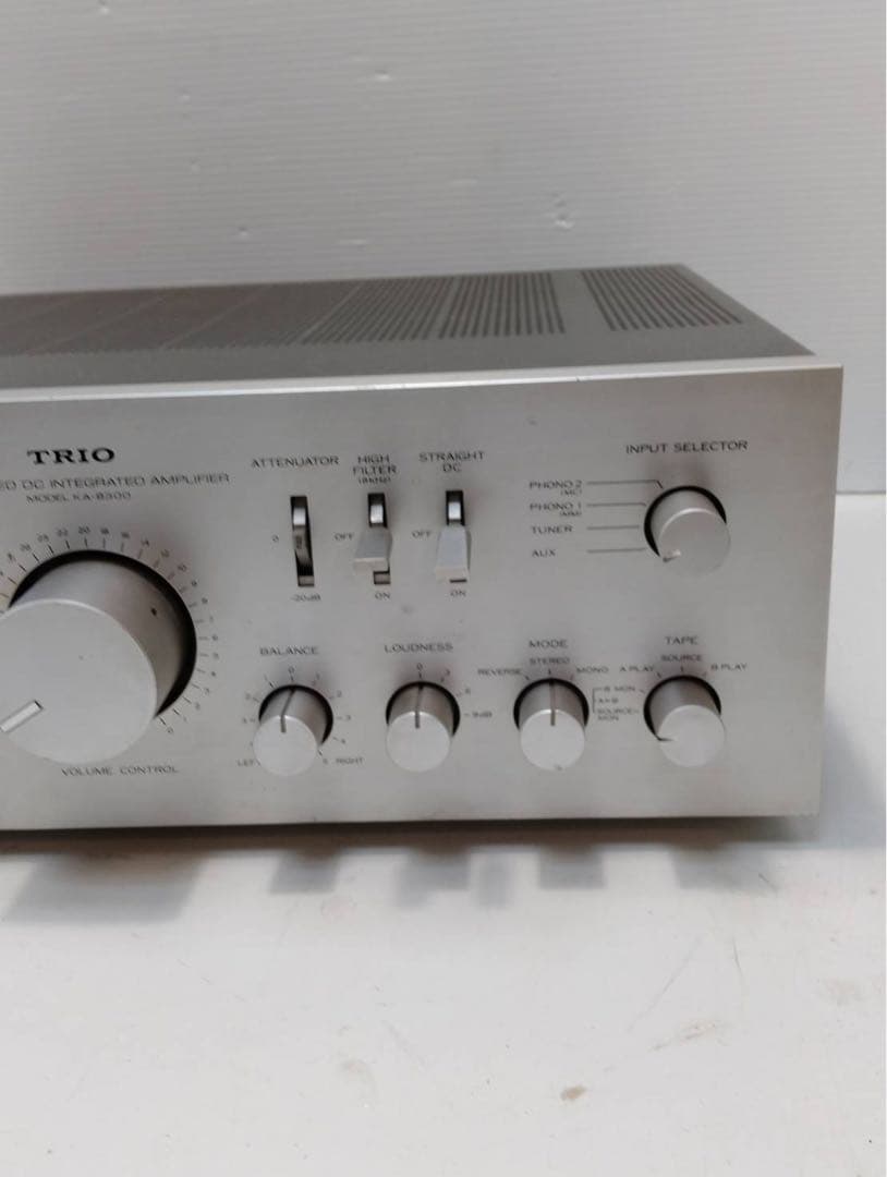 希少】TRIOトリオ KA-8300 プリメインアンプ ハイスピードDCアンプ
