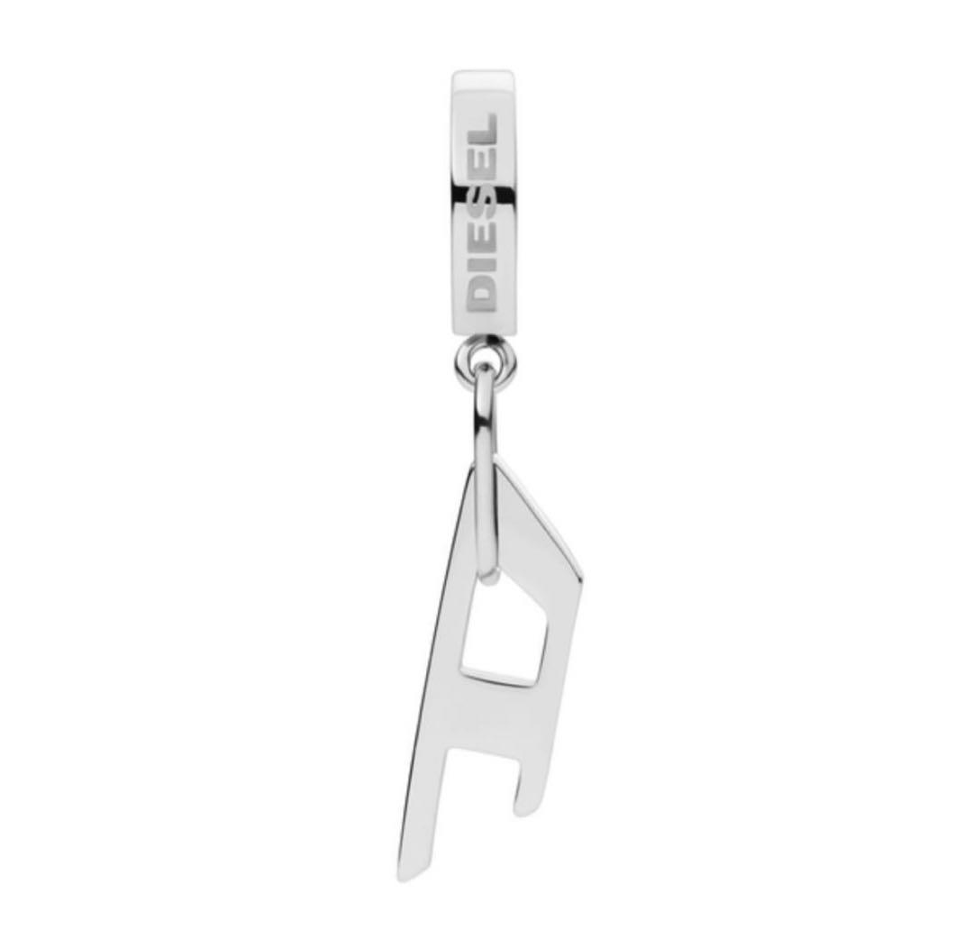 平野紫耀さん着用 DIESEL ステンレス スチール製 フープピアス 片耳用