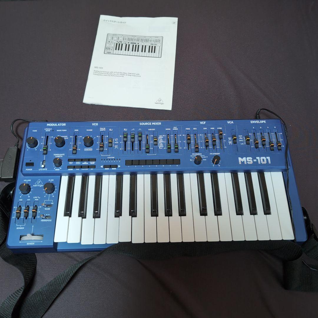 Behringer MS-101 アナログシンセサイザー BEHRINGER MS-101 - アナログシンセの入門機種「Roland SH-101」の復刻