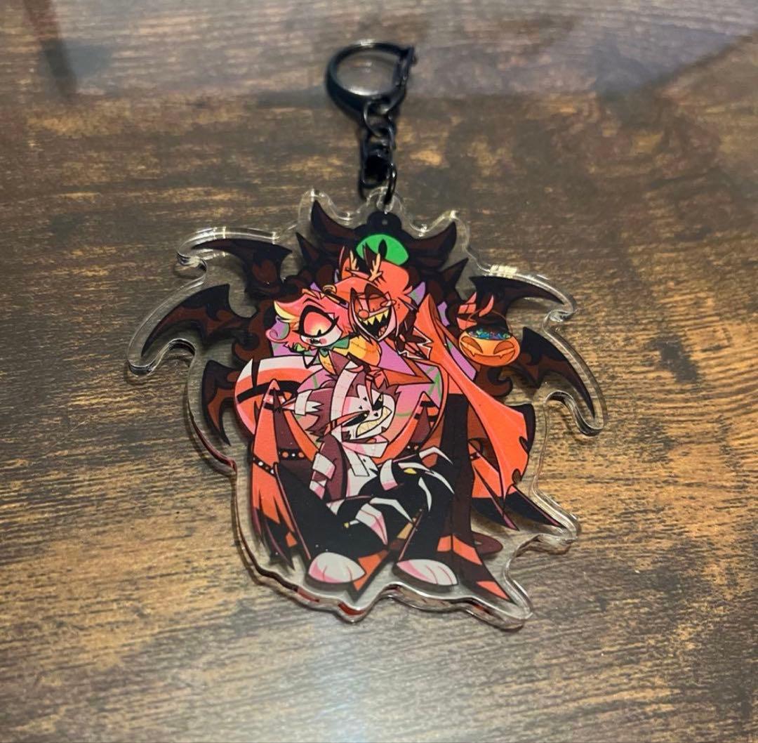 ハズビンホテル アクリルキーホルダー ハロウィン アラスター ハスク