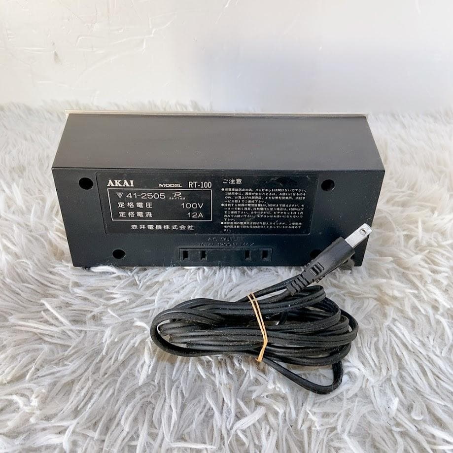 AKAI RT-100 オーディオタイマー 昭和レトロ AUDIO TIMER - メルカリ