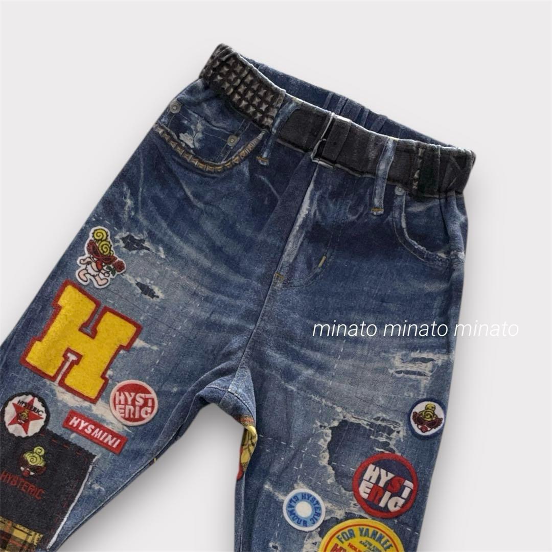 HYSTERIC MINI ヒステリックミニ パッチワーク 転写 ライクアデニム