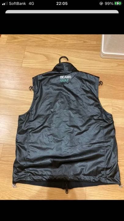 D&G、ロゴプレート、中綿ベスト、46サイズ、ブラック D&G ドルチェ