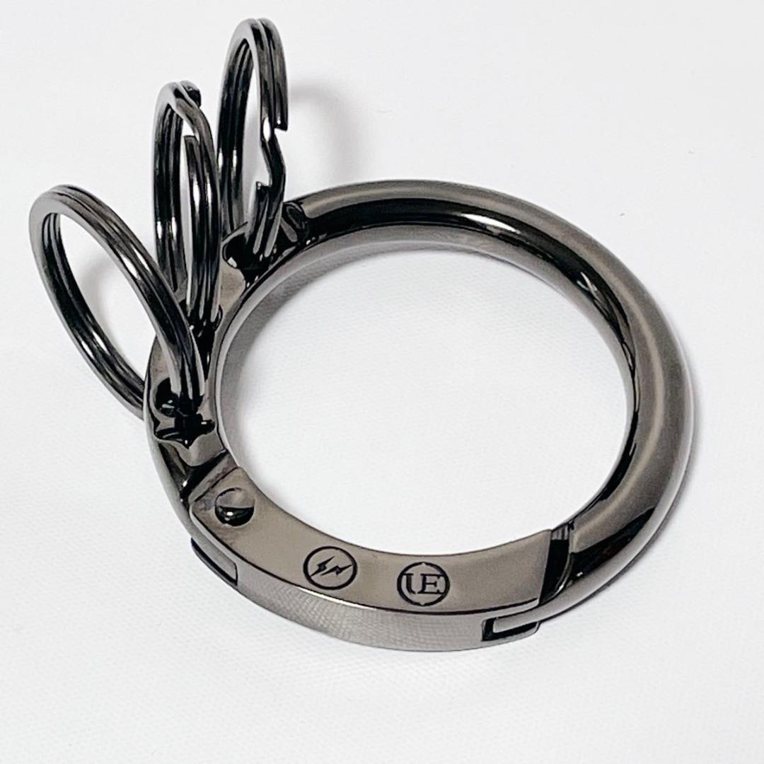 ユニフォームエクスペリメント サークルジルコニアカラビナ ブラック