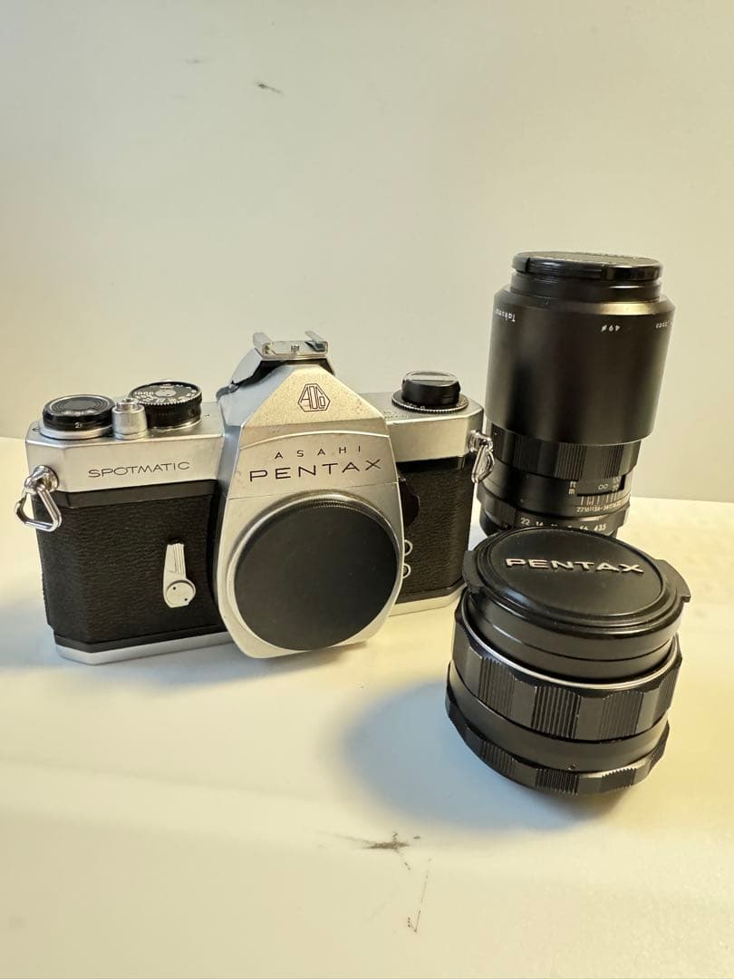 PENTAX SP &Super-Takumarレンズ2本（F1.8&F3.5） Pentax Super-Takumar 35mm f3.5 M42 Screw Mount Wide Angle Lens [EXC]