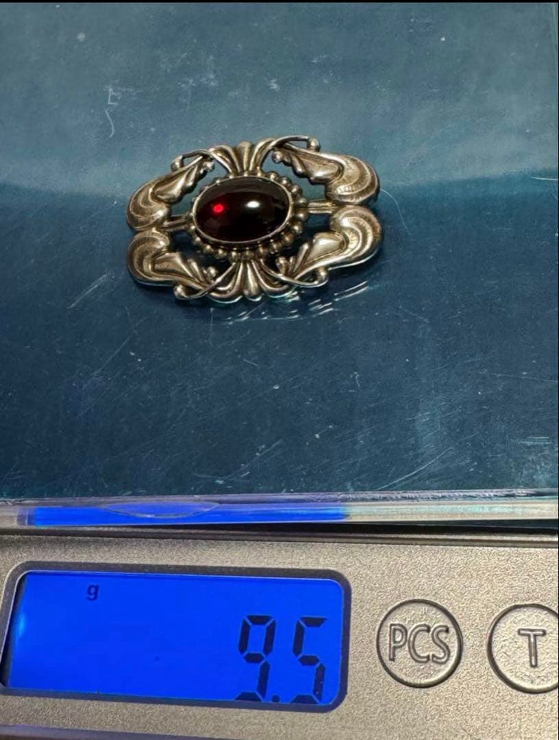 c*o様 北欧デンマーク ヴィンテージ ジョージジェンセン 深い赤色