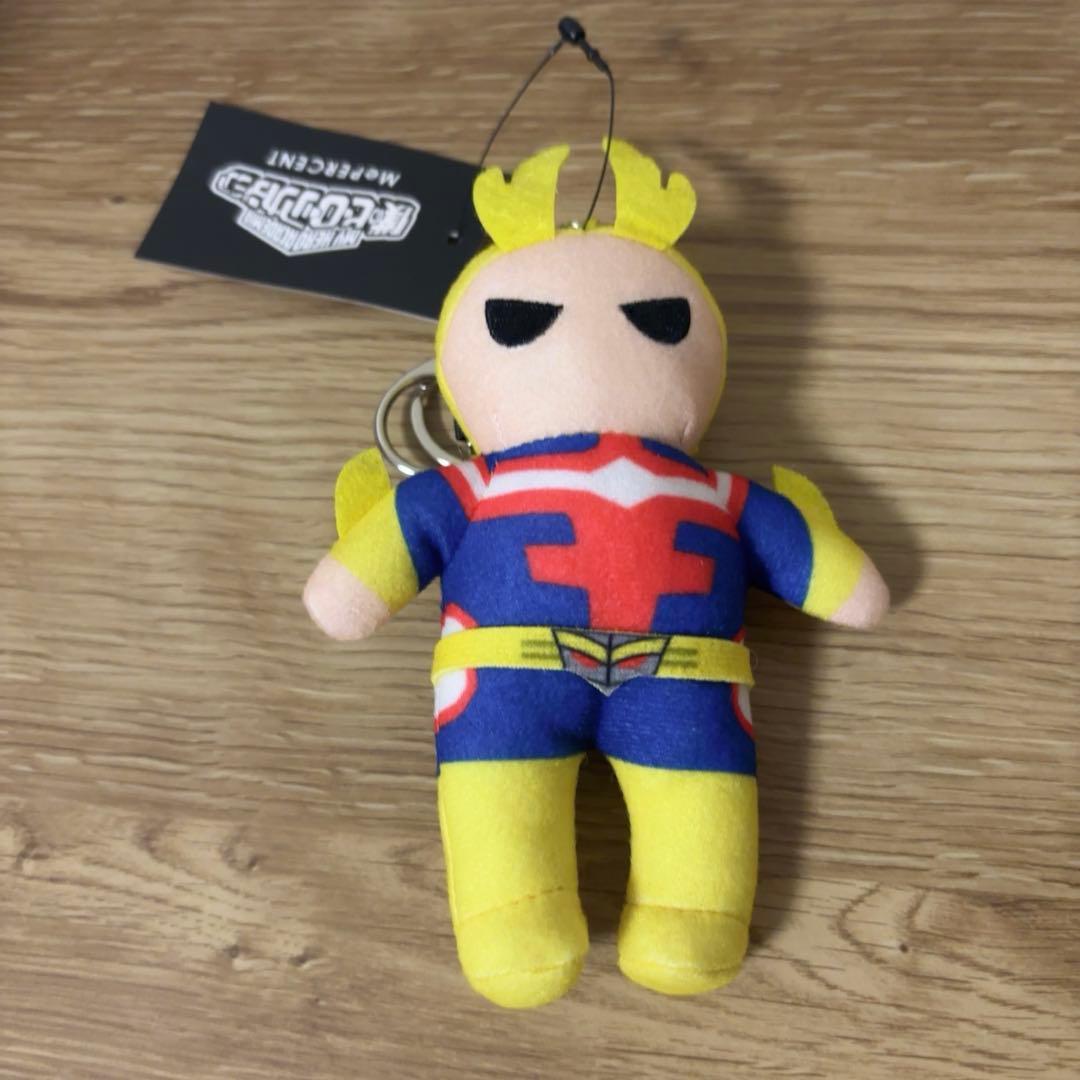 オールマイト ぬいぐるみキーホルダー ヒロアカ me% - メルカリ