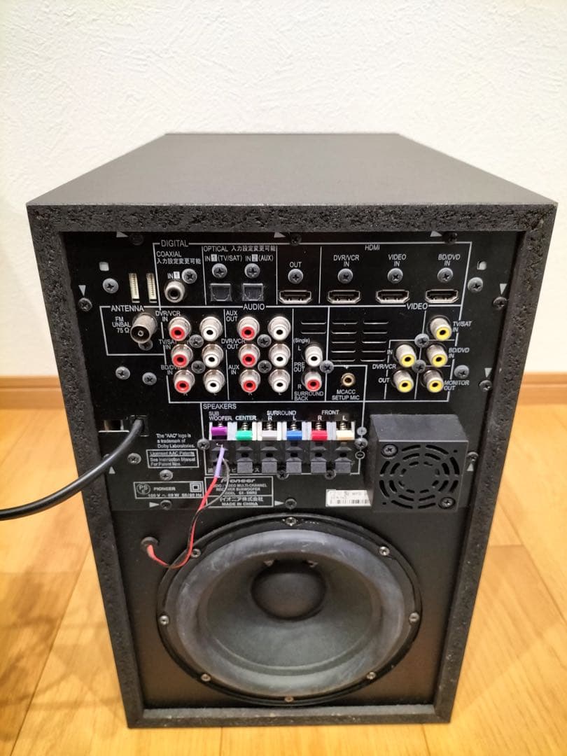 Pioneer 5.1ch サラウンドシステム HTP-S333 SX-SWR2