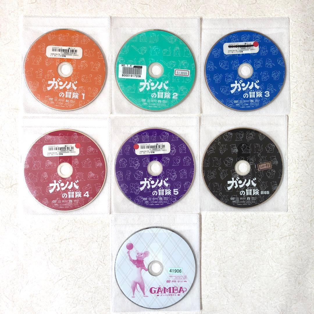 ガンバの冒険 TV版,劇場版,GAMBAガンバと仲間たち 全7巻 DVD - メルカリ