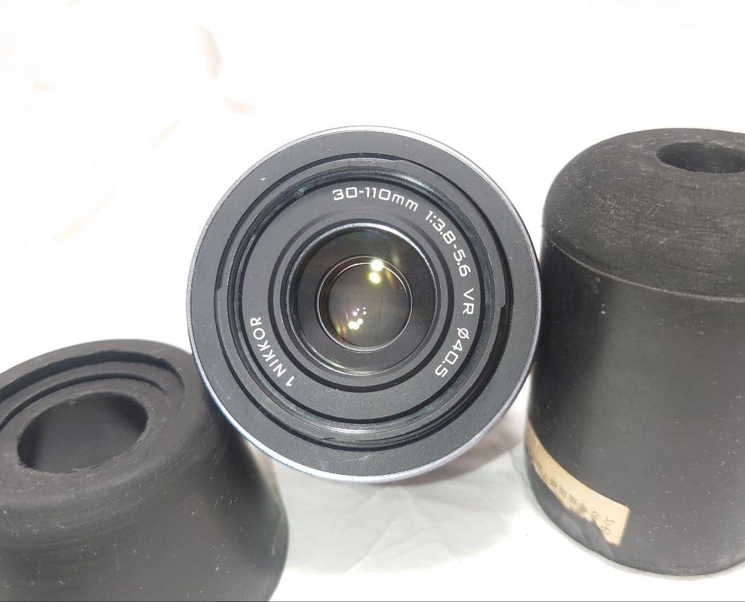 ★快調！超美品★NIKKOR 30-110mm VR Nikon 1 Nikkor VR 30-110 mm f/3.8-5.6 Lens (Silver) for CX