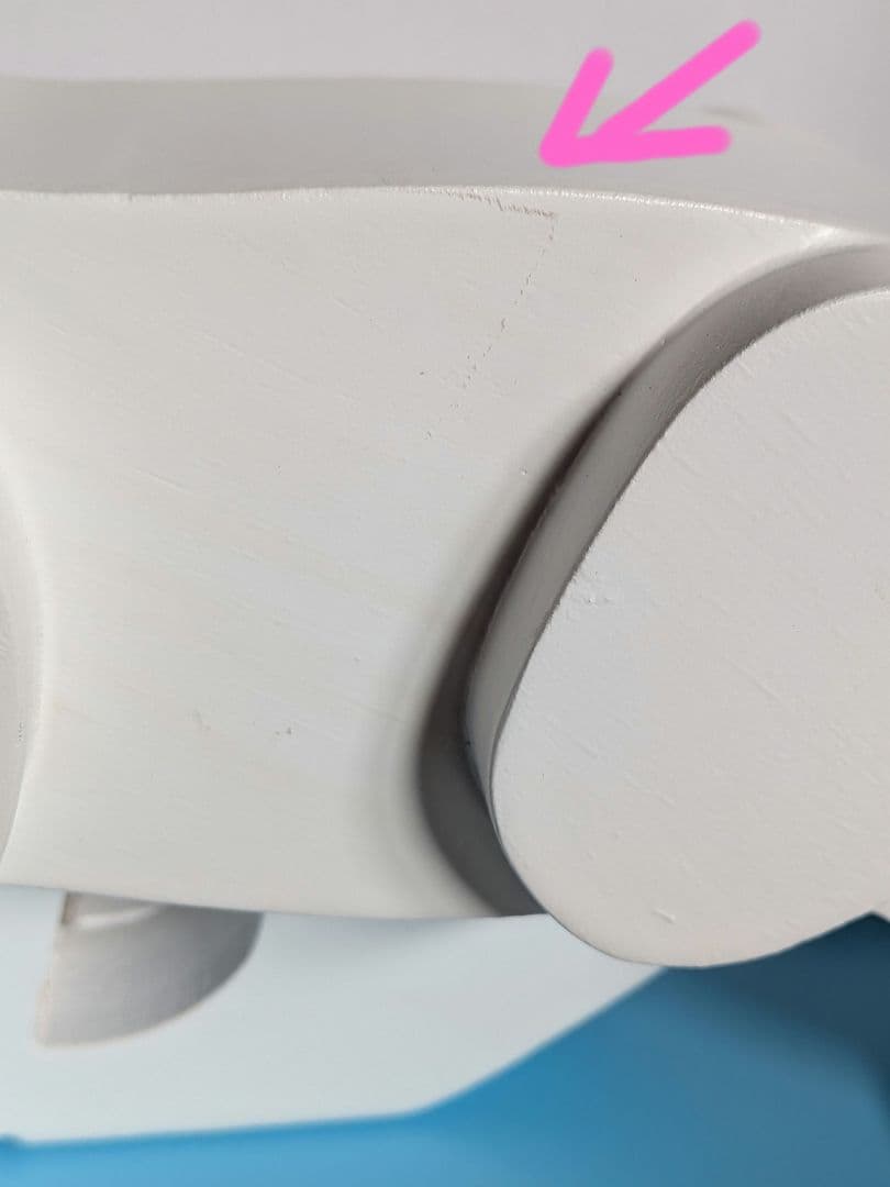 新品だけど少し傷ありオルセー美術館 ポンポン 木製おもちゃ シロクマ