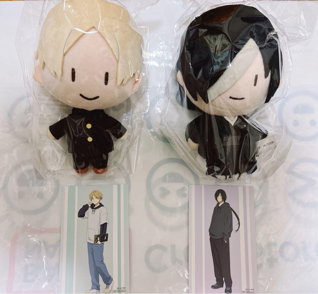夏目友人帳 なつめゆる人帳 的場静司 夏目貴志 ぬいぐるみ 特典 - メルカリ