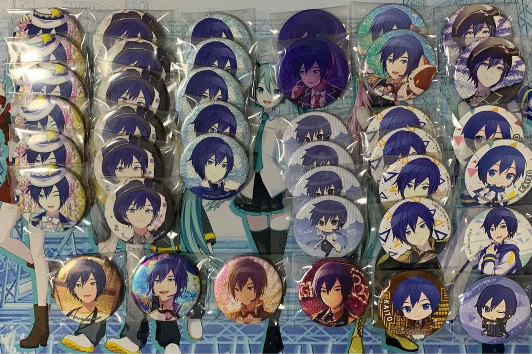 KAITO 缶バッジまとめ売り