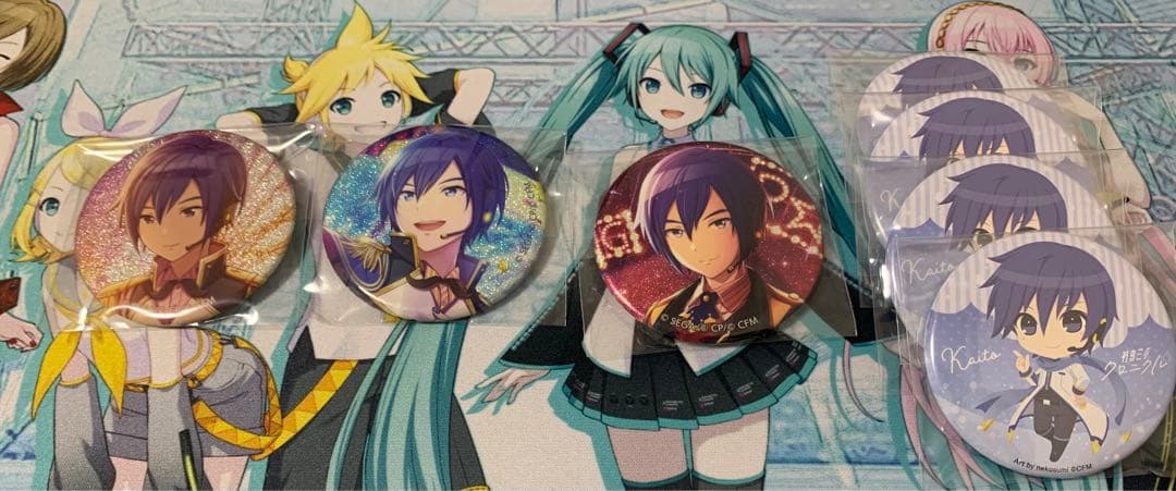 KAITO 缶バッジまとめ売り