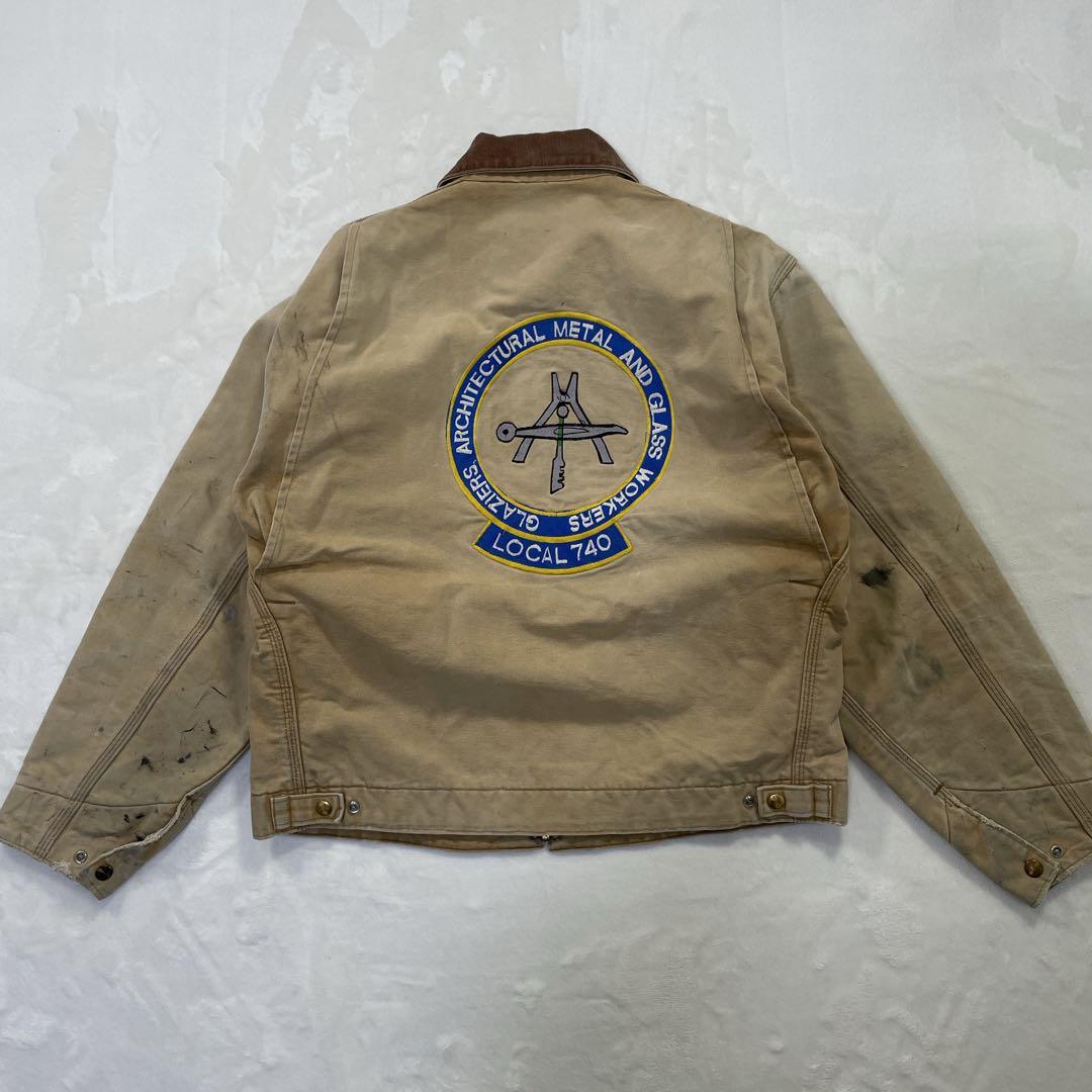 カーハート デトロイトジャケット 44J01BRN 星タグ USA製 90's - メルカリ