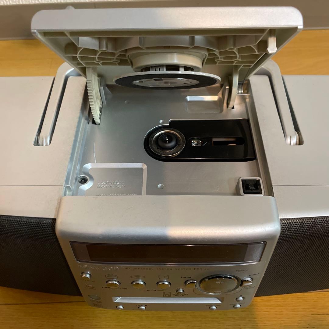 動作確認済み】KENWOOD CD・MDプレーヤー MDX-L1 リモコン付