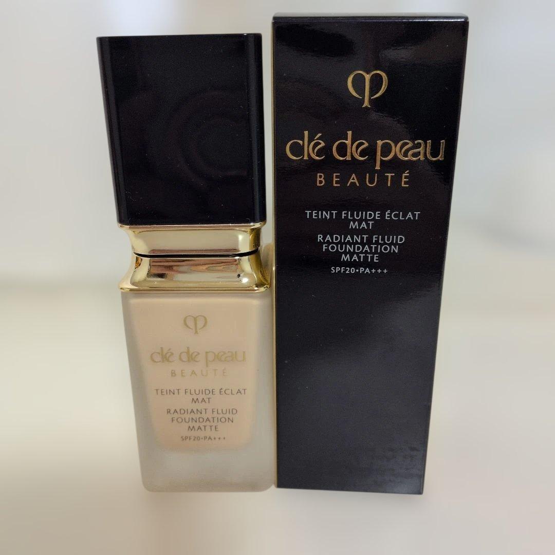 残量9割】クレ・ド・ポー タンフリュイドエクラ マット オークル10