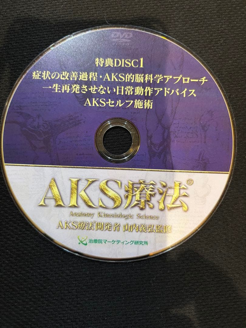 AKS療法 DVD6枚 シンデレラ‧リッチセラピスト養成講座の山内義弘先生