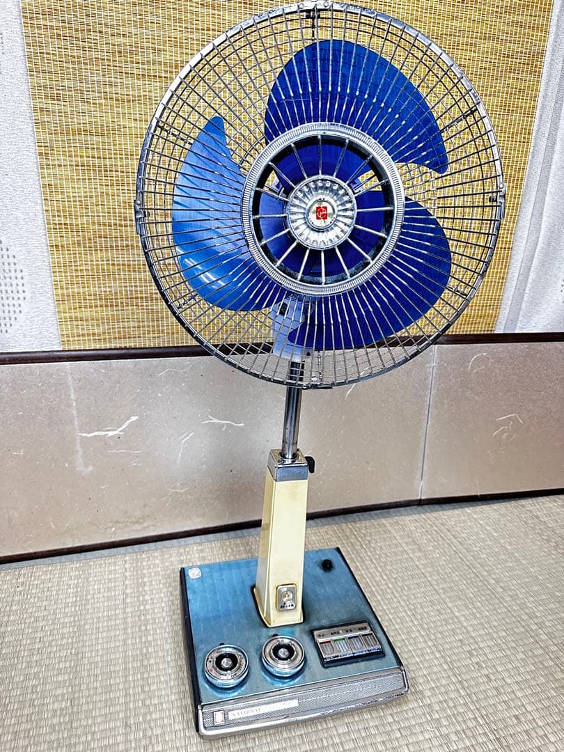 昭和レトロ ナショナル F-30MC 扇風機 羽根径 30cm 3枚羽根 - メルカリ