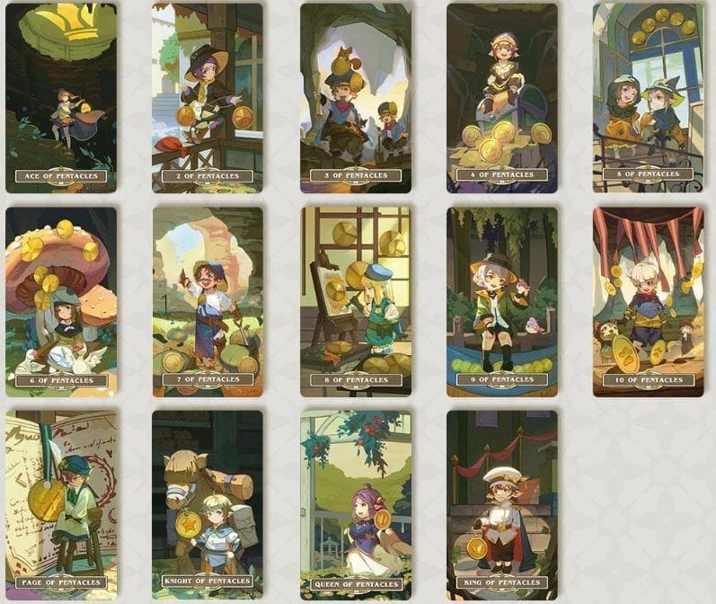 正規品タロットカード】まるでゲームの世界観✨旅人の歌のタロット