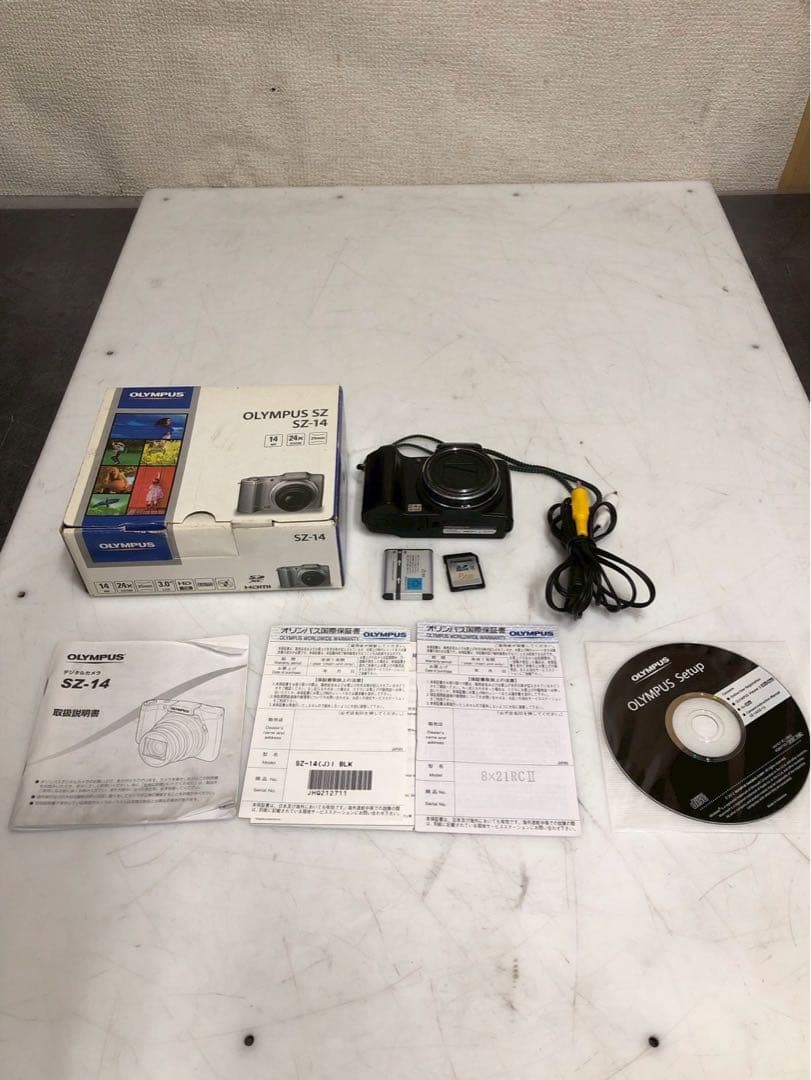 OLYMPUS SZ-14 コンパクトデジタルカメラ Amazon.com : Olympus 14MP Digital Camera SZ-14 with 24x Optical