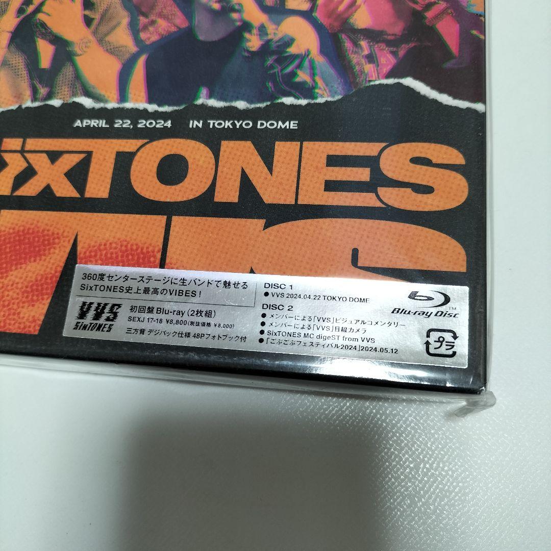 SixTONES/ライブ 2024 VVS 初回盤Blu-ray 未開封品 - メルカリ