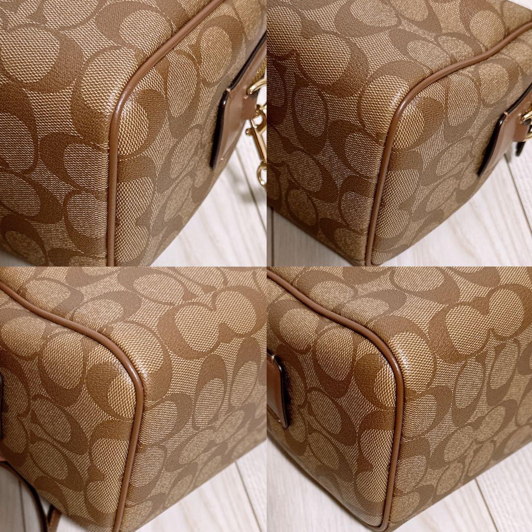 《ほぼ未使用》COACH(コーチ)2wayバッグ シグネチャー