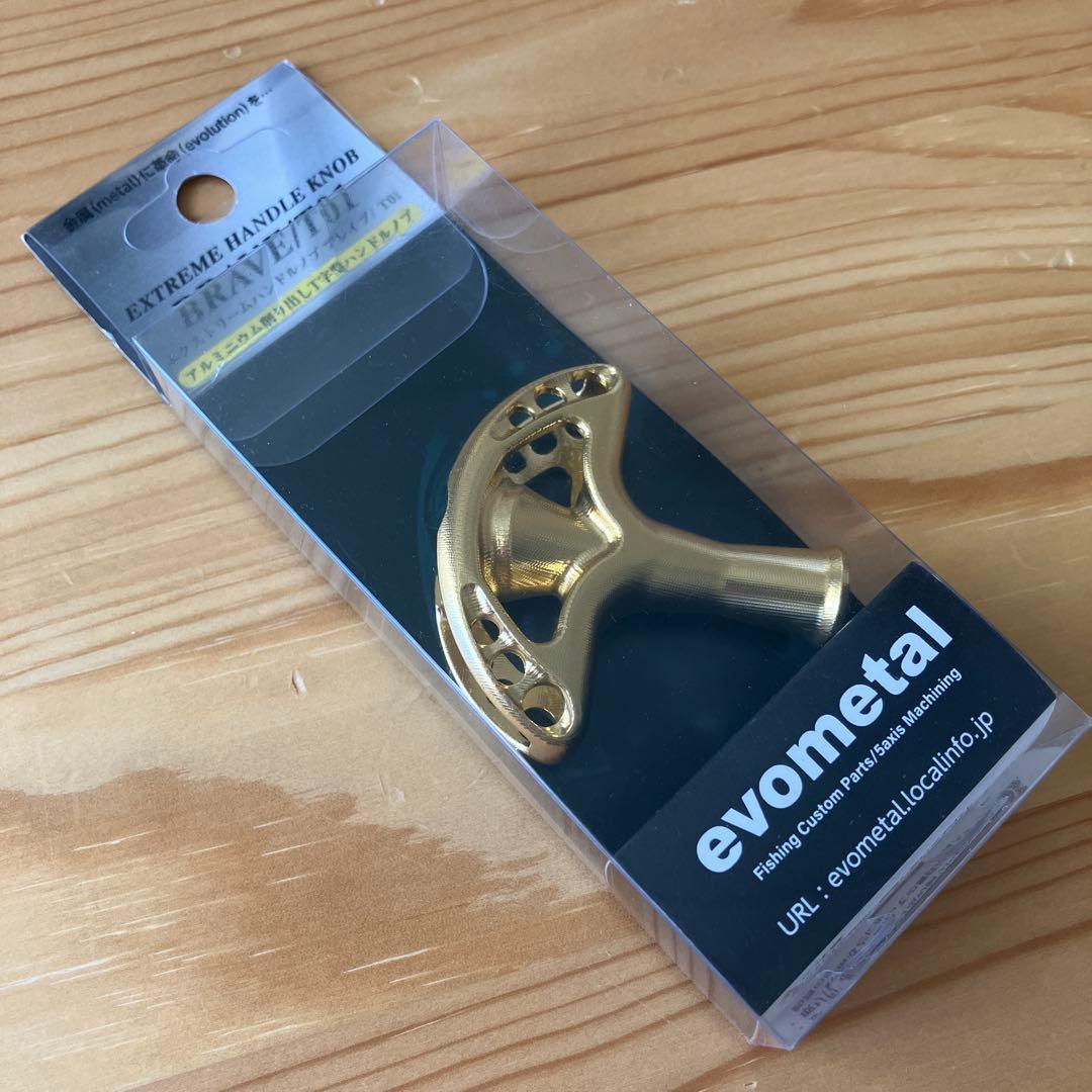 エヴォメタル×ジャンプライズ エクストリームハンドルノブ ブレイブ/T1ゴールド エヴォメタル×ジャンプライズ エクストリームハンドルノブ ブレイブ/T1