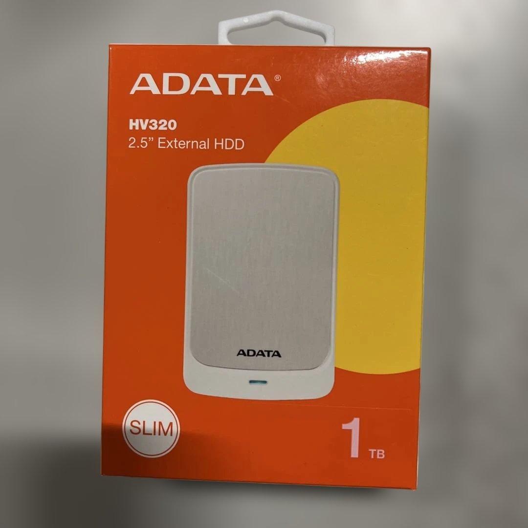 外付けハードドライブ 1TB HV320S ホワイト USB 3.2 Gen1 Amazon | 【エイデータ】 外付けハードドライブ 1TB HV320S ホワイト