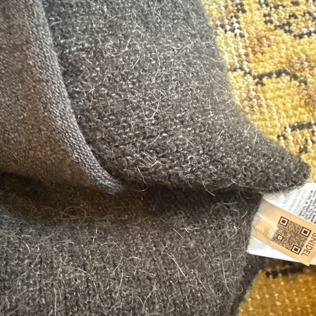 スナイデル 今季アルパカシャギーニットコート 新品