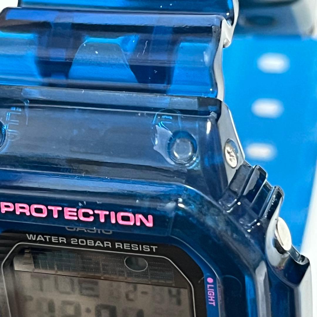 希少】CASIO GLX-5600C-2JF 2014夏モデル クリアブルー