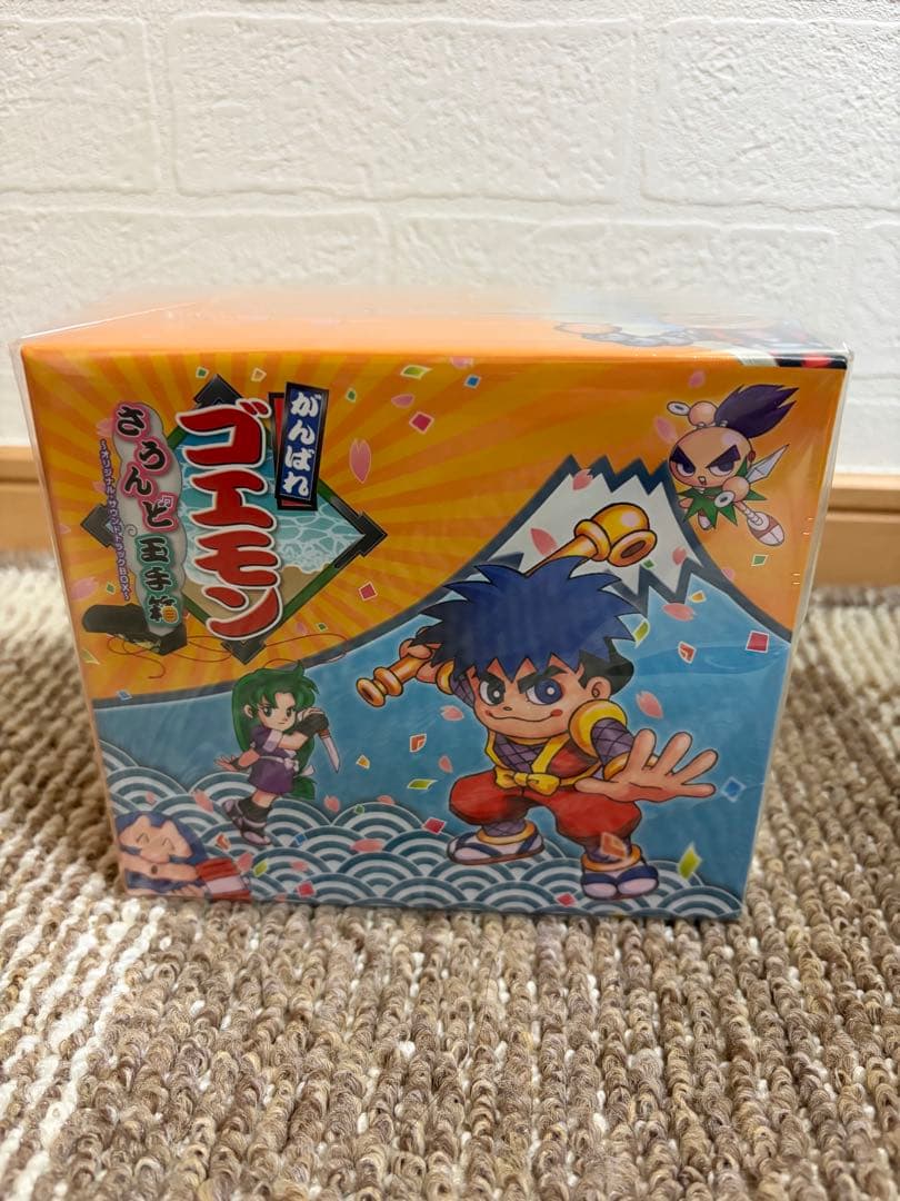 新品 CD-BOX がんばれゴエモン さうんど玉手箱 オリジナルサウンド