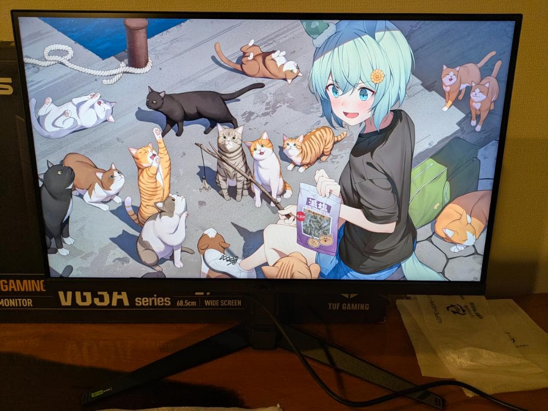 ASUS VG27AQL3A-B 180Hz Fas IPS WQHD モニター - メルカリ