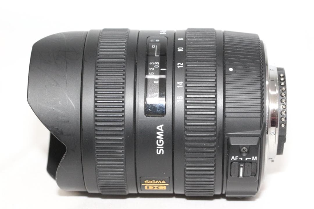 中古　SIGMA超広角ズーム 8-16mm F4.5-5.6 DC HSM