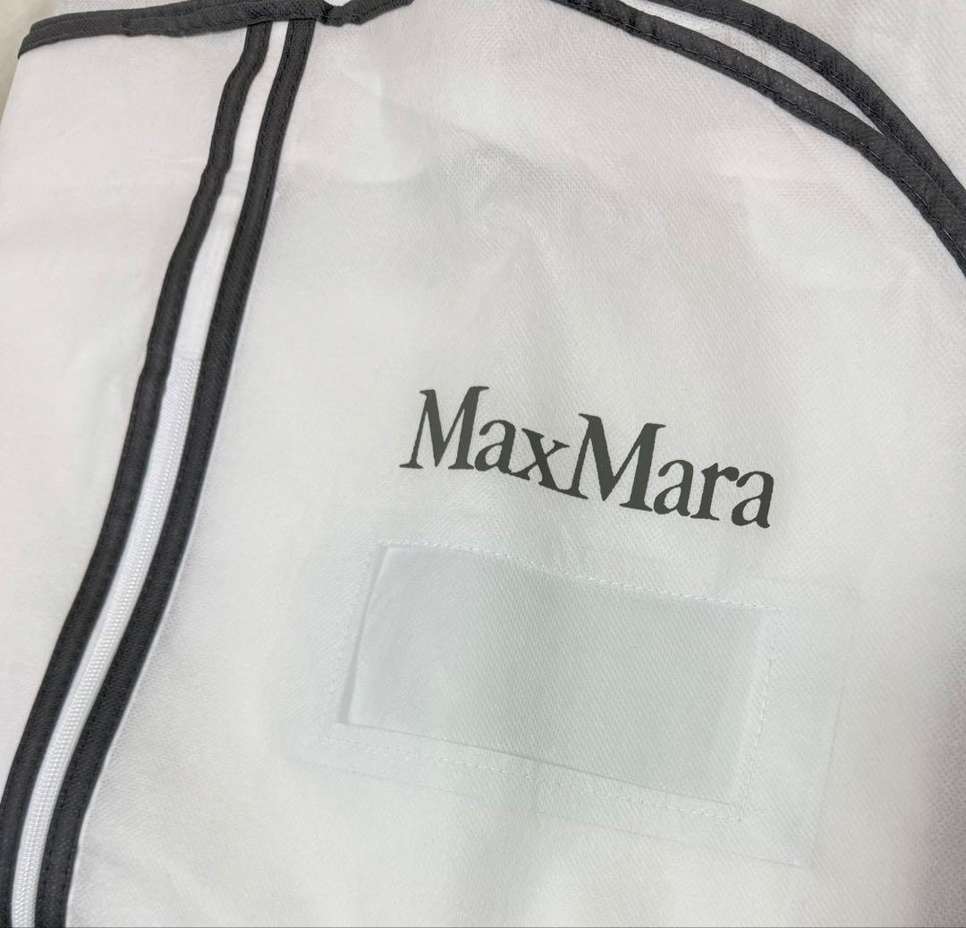 新品値札付 フランス購入 定価約40 マックスマーラ キャメル100%ケープ