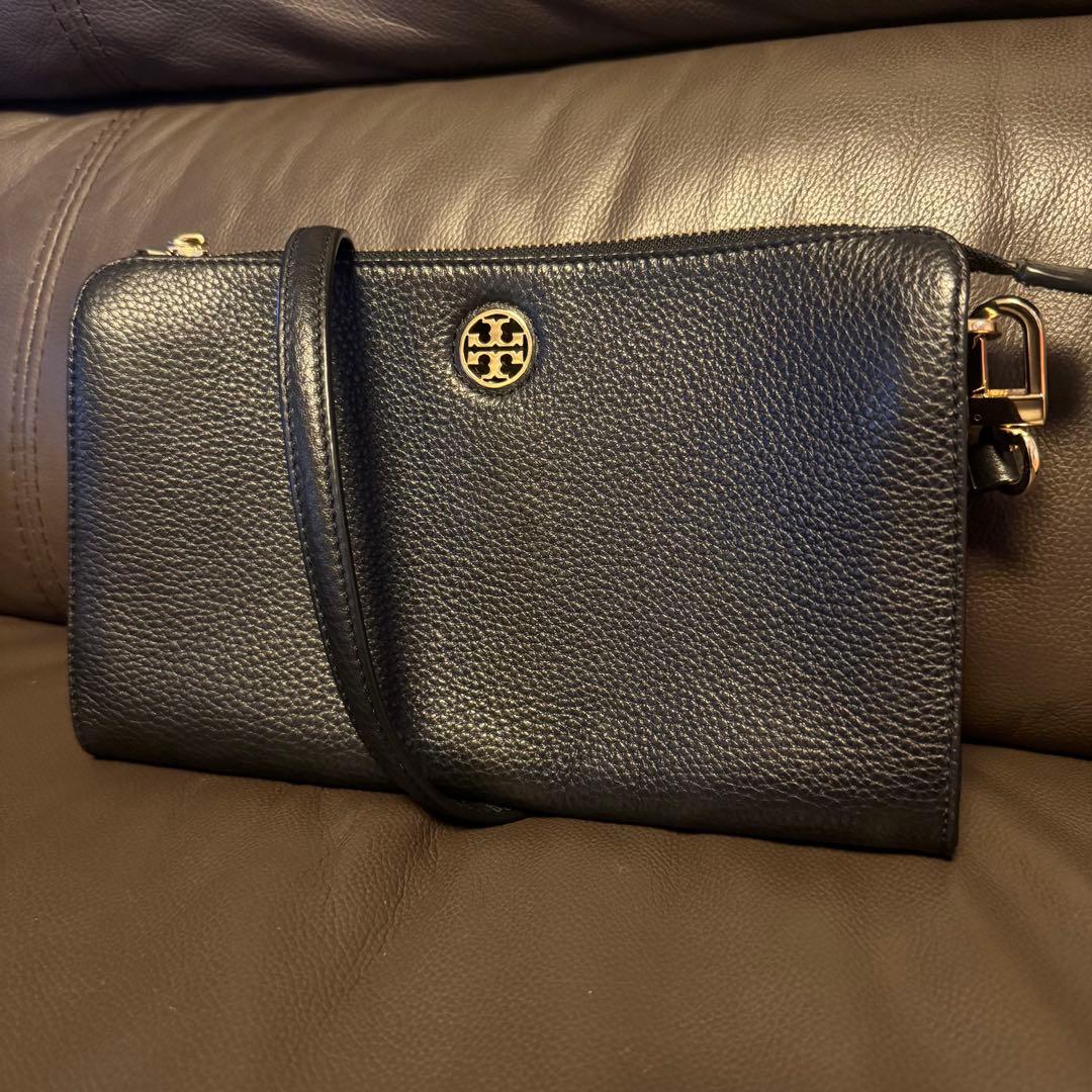 かっちゃん様　Tory Burch ショルダーバッグ　ブラック　レザー　シボ革 楽天市場】トリーバーチ（カラーブラック）（ショルダーバッグ