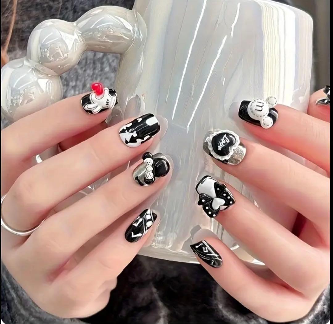 ミッキー ミニー ネイルパーツ まとめ売り36個セット - メルカリ