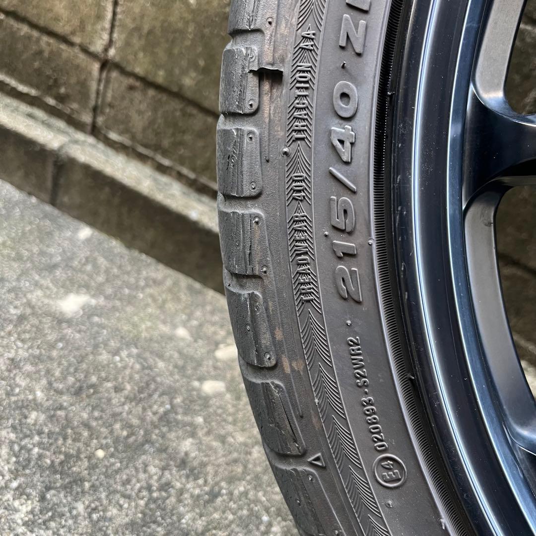 Work Emotion 11r 18インチ マットブラックホイールセット - メルカリ