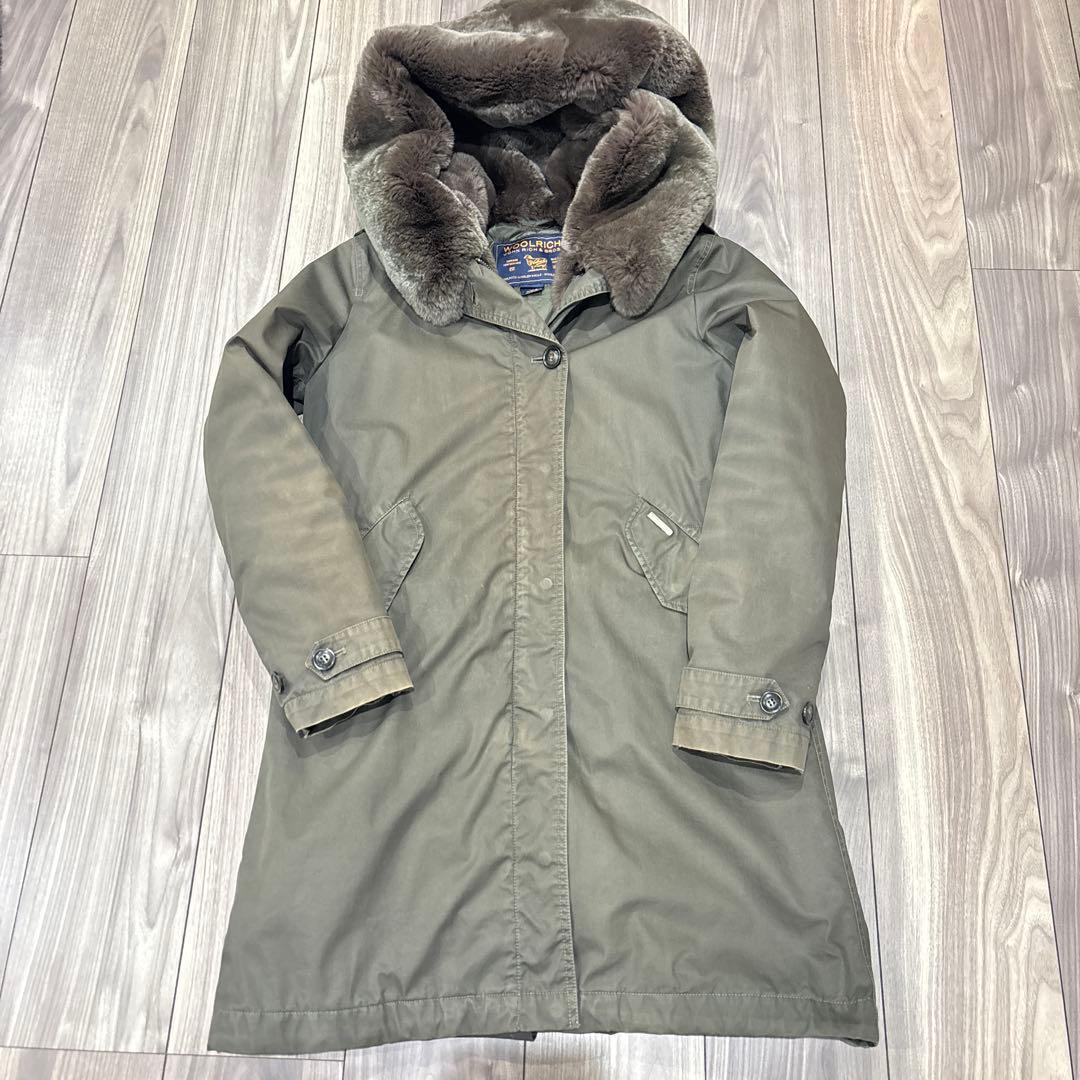 WOOLRICH モッズコート ライナー付き カーキ サイズXS ウールリッチ