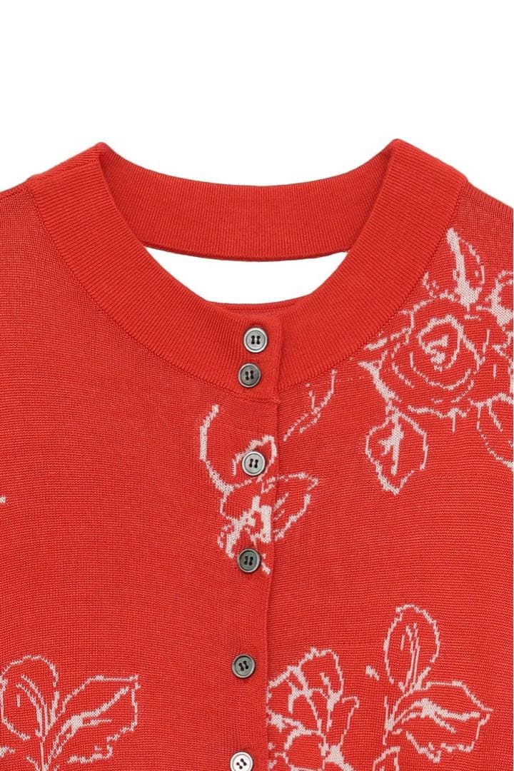 CLANE THIN FLOWER W FACE CARDIGAN 田中みな実 - メルカリ