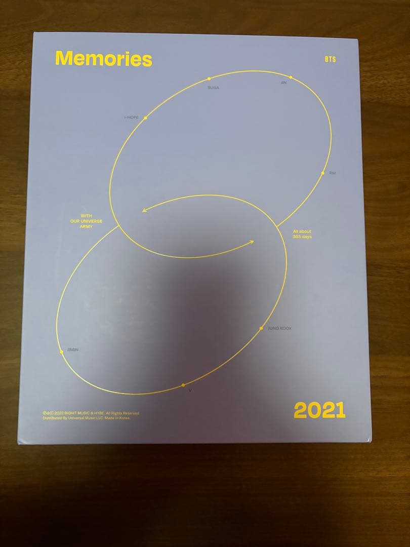 K-POP・アジア BTS Memories of 2021 DVD BTS MEMORIES OF 2021のDVDが発売決定！！発売日・収録内容・特典