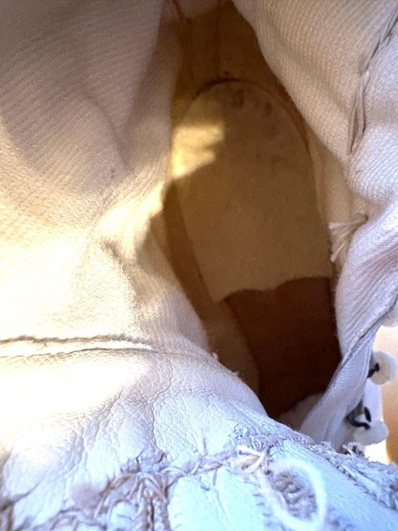 希少 フランスアンティーク ボタンアップブーツ ヴィクトリアン レザー