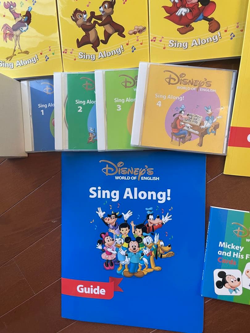 ディズニー ワールドファミリー 英語教材 シングアロング DWE