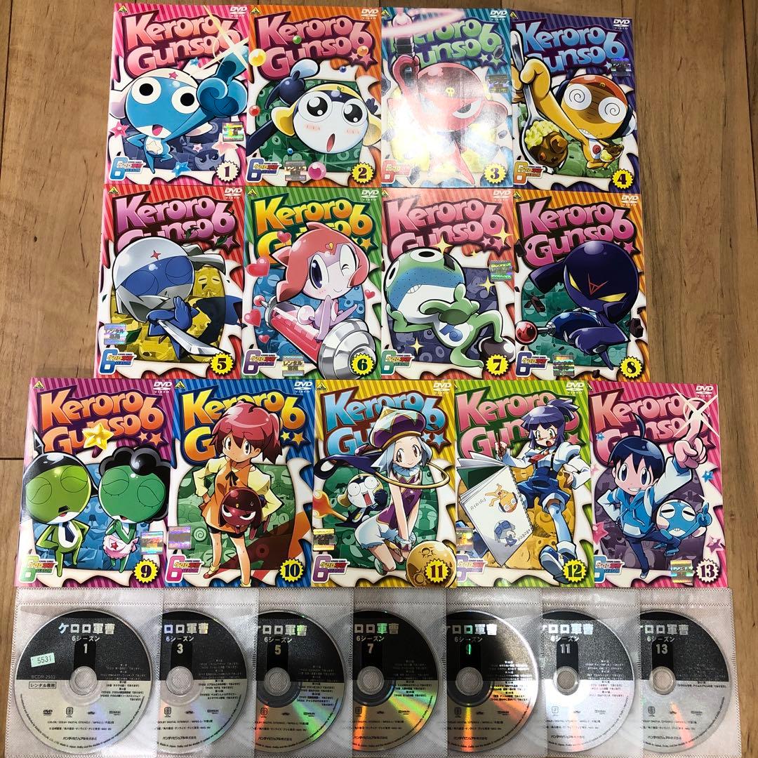 ケロロ軍曹 season6 全13巻セット 完結 DVD アニメ - メルカリ