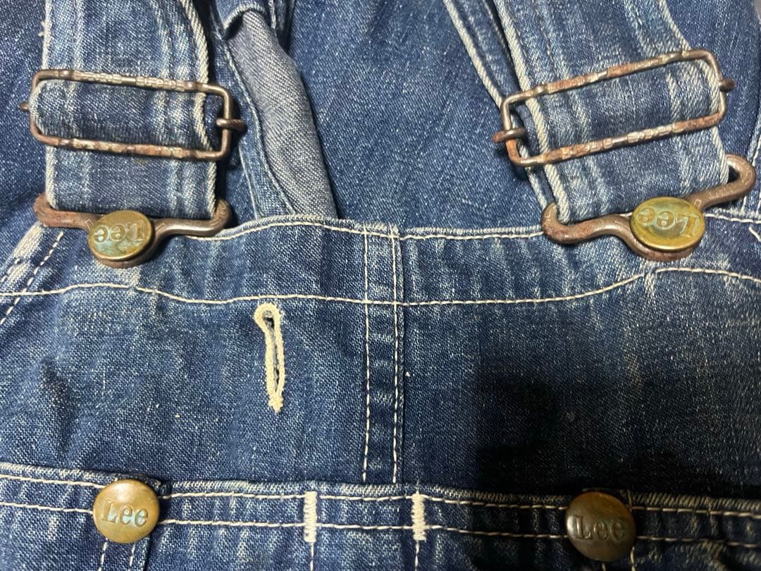 LEE vintage 70s overall 取り置き - メルカリ