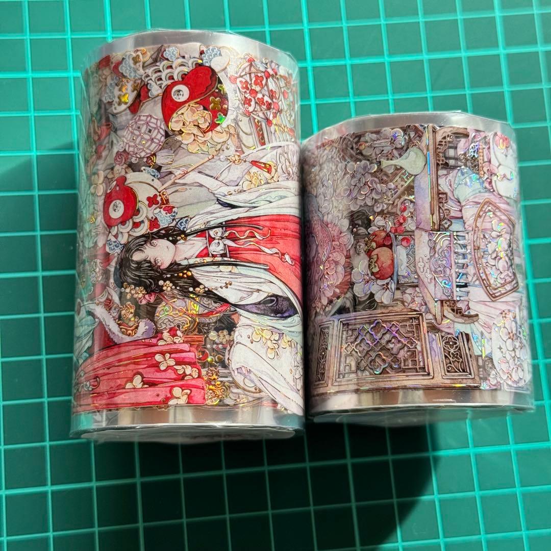 海外マステ 【霓裳季】【花灯霁】2巻セット まとめ売り マスキング