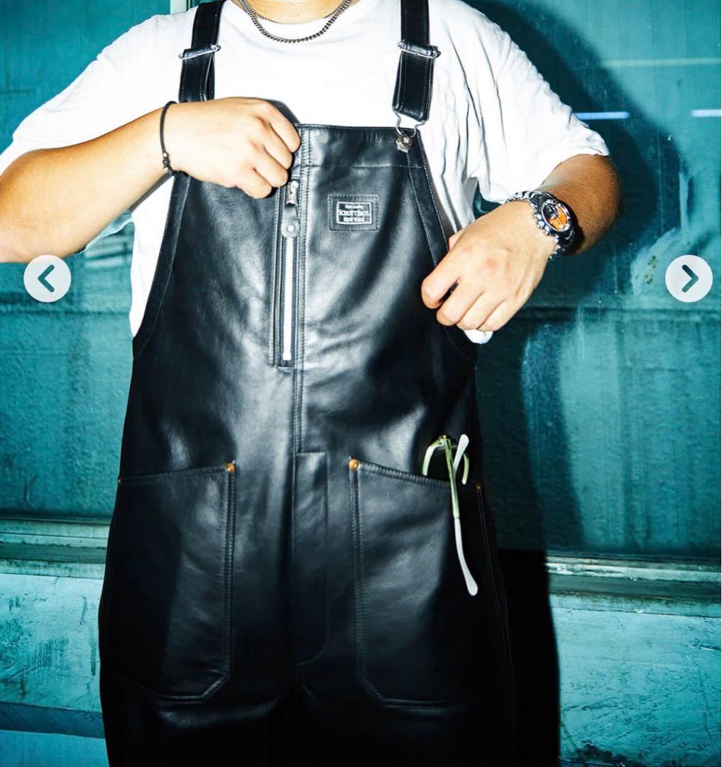 美品 SCHOTT バッファローレザー オーバーオール - メルカリ